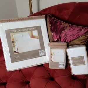 🥰100% 3PC COTTON KING QUILT SET